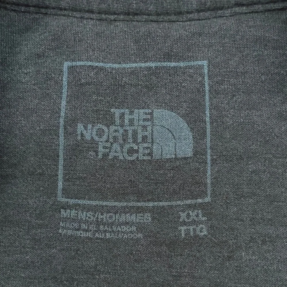 The North Face Mens XXL Charcoal Grey Logo Graphic Short Sleeve T-Shirt